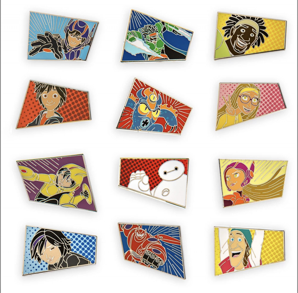 Big Hero 6 ''High Tech Heroes'' Comic Book Panel Mystery Collection