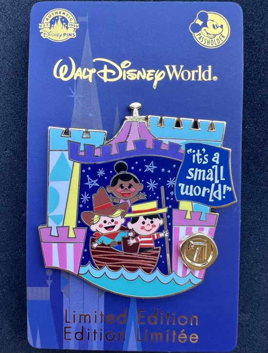 ディズニーワールド　50周年記念 パスホルダー ピンバッジ Walt Disney World 50th Anniversary Passholder Series - it's a