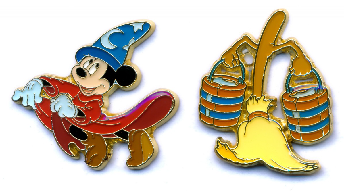 Sorcerer Mickey & Broom Set