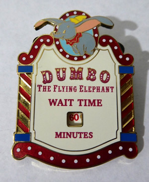 HKDL Wait Time Signs Disney Trading Pin Series | Pin & Pop