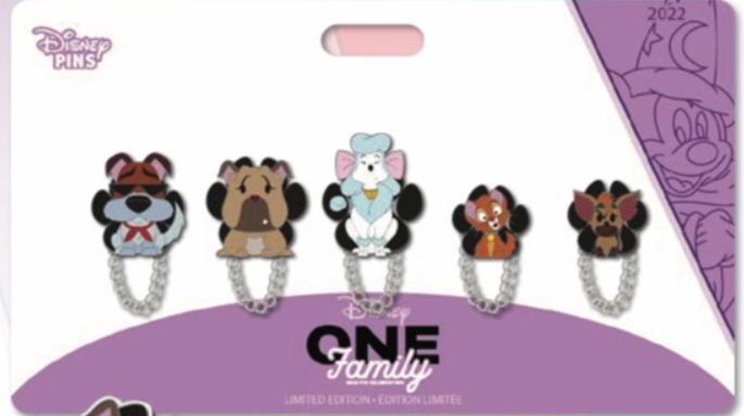 Oliver and Company Chained Pin Set - Full Set