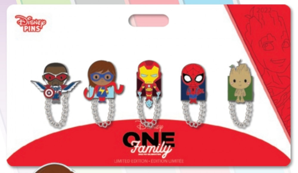 Marvel Chained Pin Set - Full Set