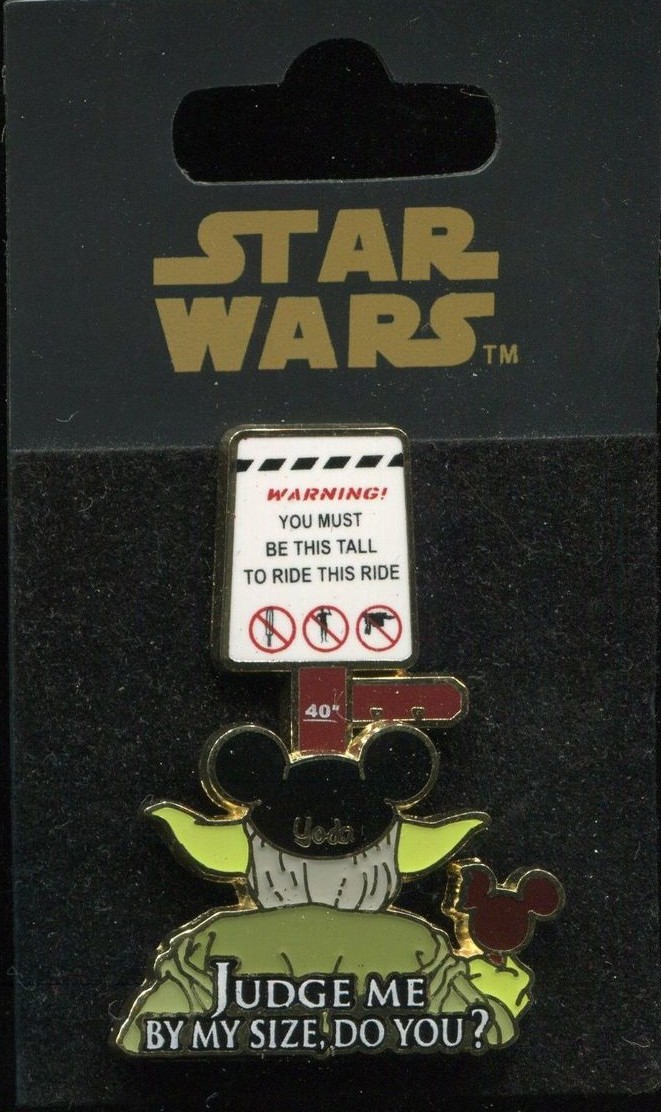 Star Wars - Judge Me By My Size Do You? | PIN 18670