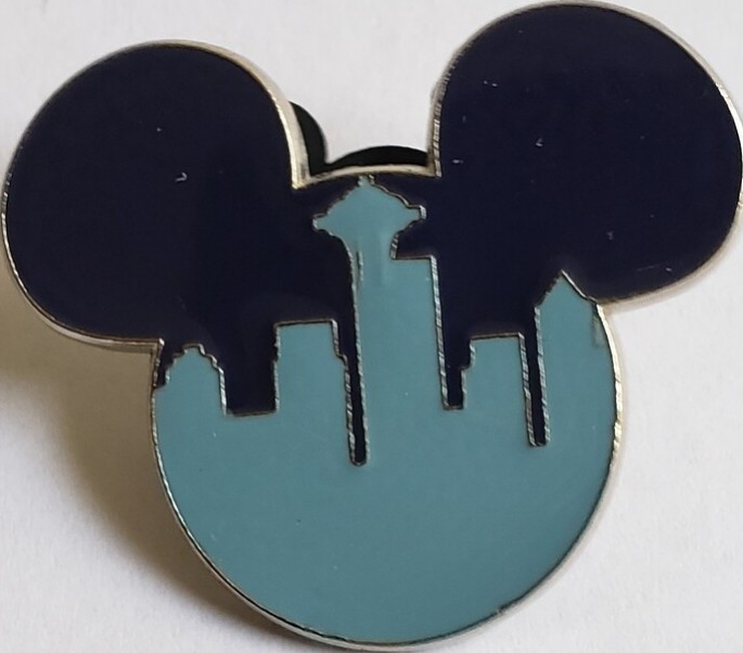 Mickey Icon - Seattle Skyline | PIN 36962