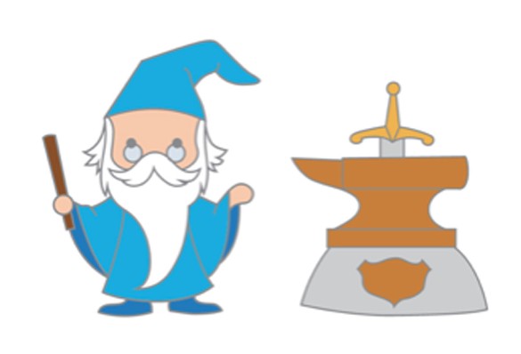Merlin & Sword in the Stone