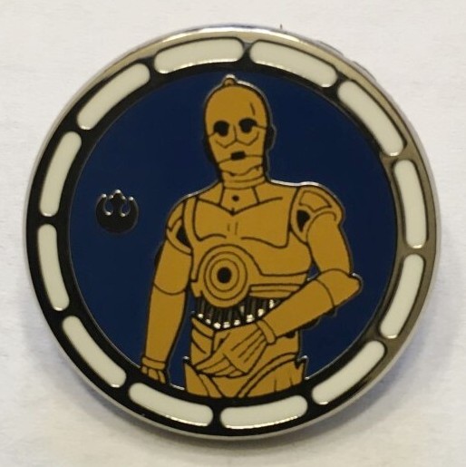 WDW Hidden Disney Series 2020: Star Wars Droids - C-3PO | PIN 36798