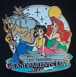 Grandparents day - King Triton, Ariel and and Melody ( Cast