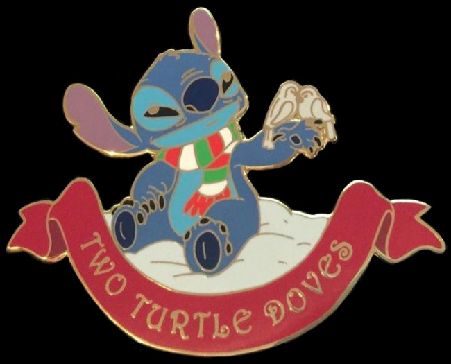 Stitch 12 Days of Christmas - Two Turtle Doves | PIN 54704