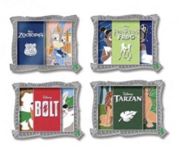 Yesterday and Today Slider Pin Boxed Set - Full Set