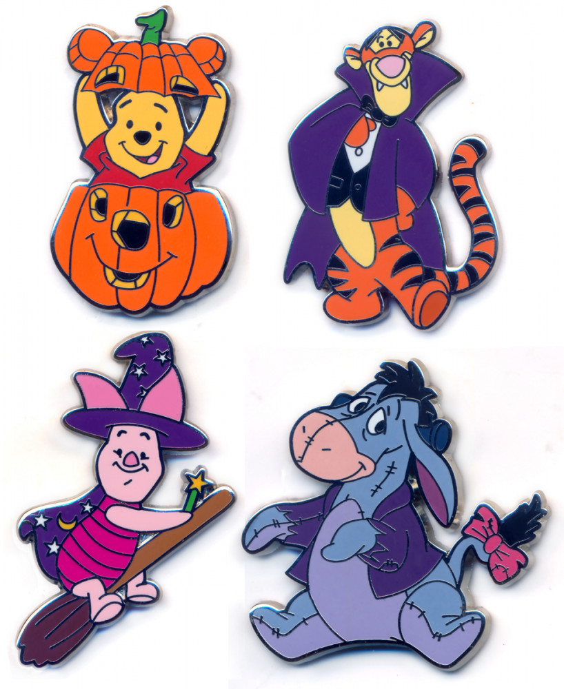 Pooh and Friends Halloween Set