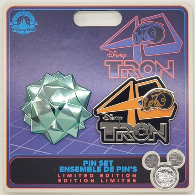 Tron 40th Anniversary Pin Set