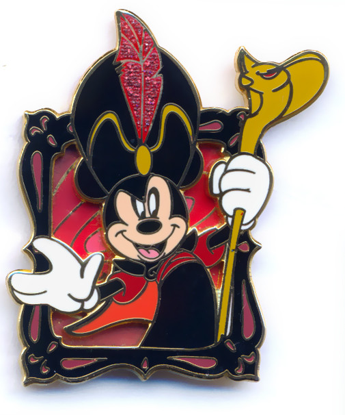 Halloween 2005 - Mickey Mouse Dressed as Jafar Coming Out of a