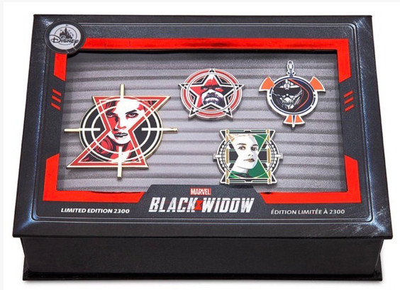 Black Widow pin set