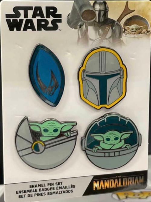 Star Wars: The Mandalorian Pin Set