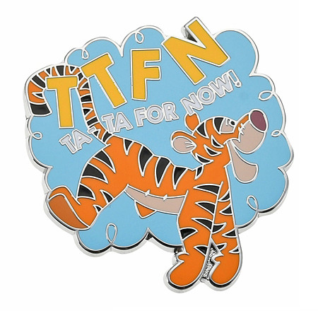 Winnie the Pooh Mystery Pin Set - Ta-ta For Now! | PIN 56284