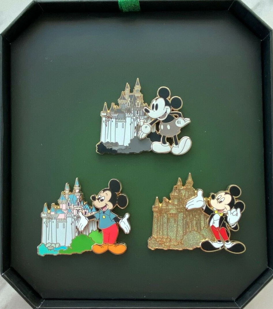Disneyland Through the Years Castle Boxed Set