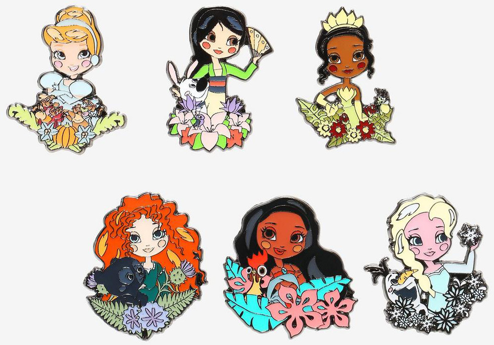 Hot Topic - Princess Chibi Floral Blind Box