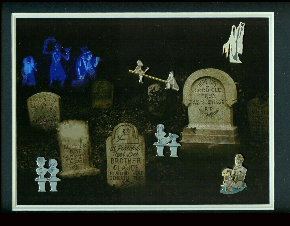 Happy Haunts Ball 2003 - Laid to Rest 999 Framed Set