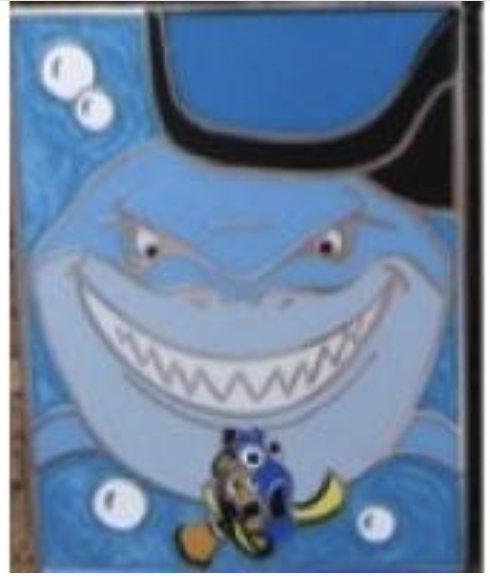 2013 Pixar Mystery Collection - Finding Nemo - Bruce, Marlin and