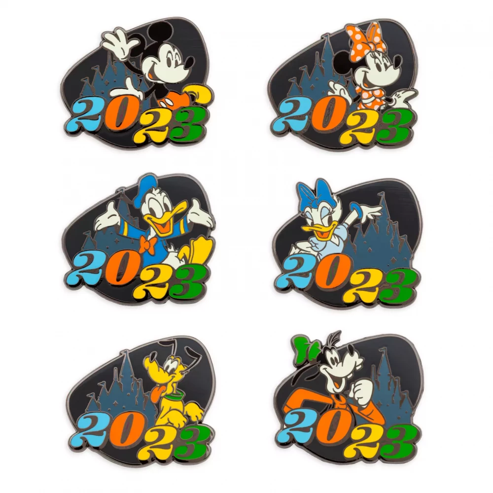 Mickey Mouse and Friends Pin Trading Booster Set - Complete Set