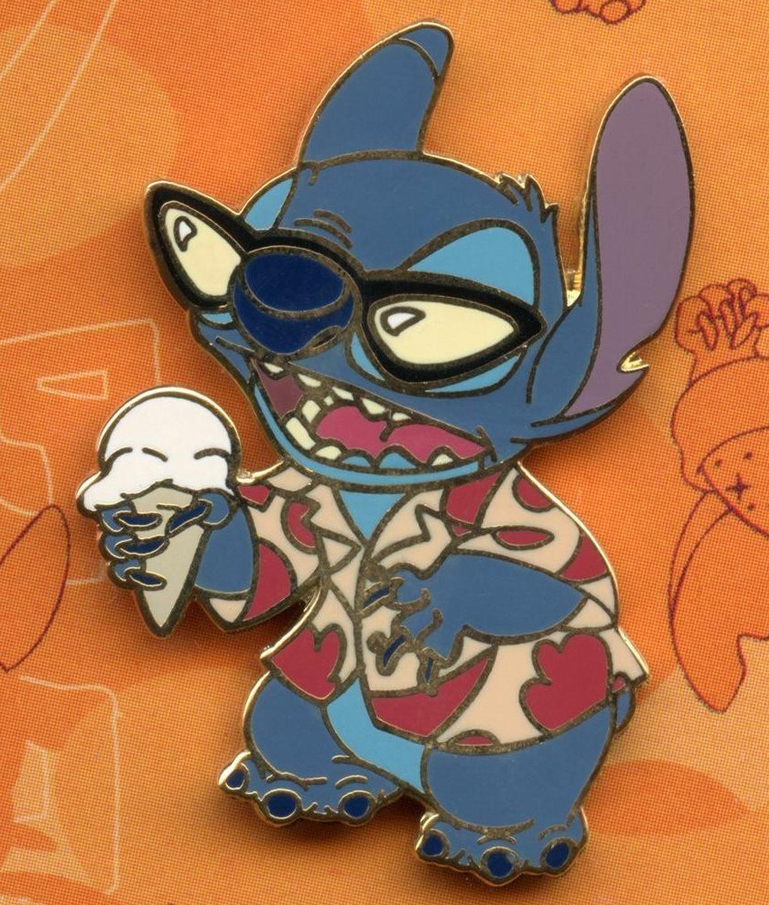 ミッキーのピーンバッチ Disney Stitch Experiment 626 Day Pin 2024 Ice Cream Cone New | eBay