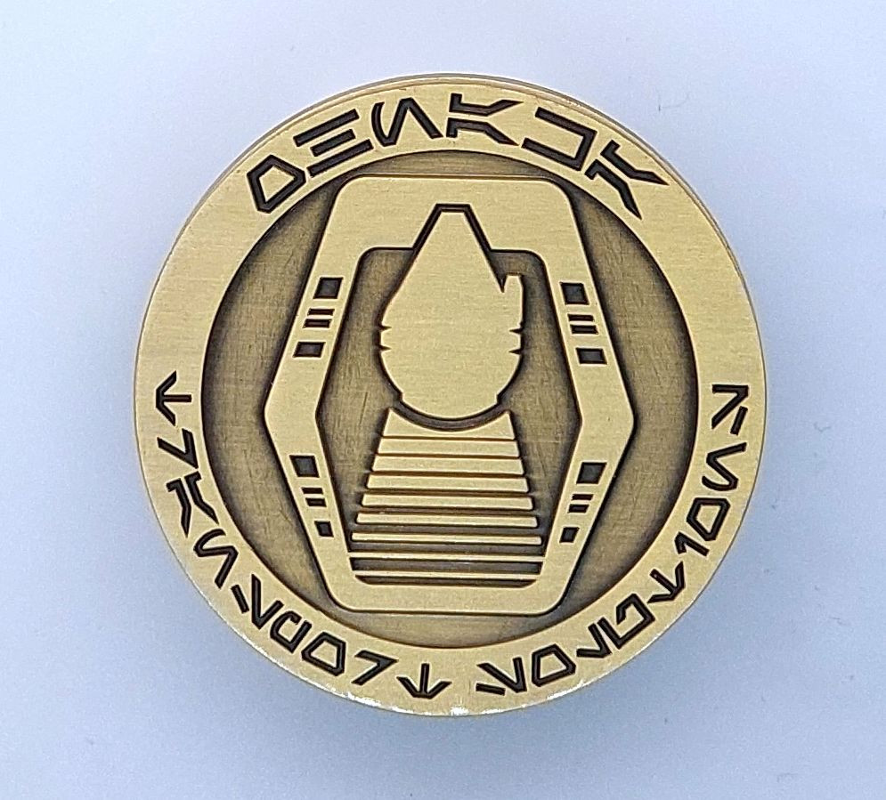 スターウォーズ　バッジ Star Wars Galaxy's Edge - Hinged Aurebesh Signs Series - Ohnaka