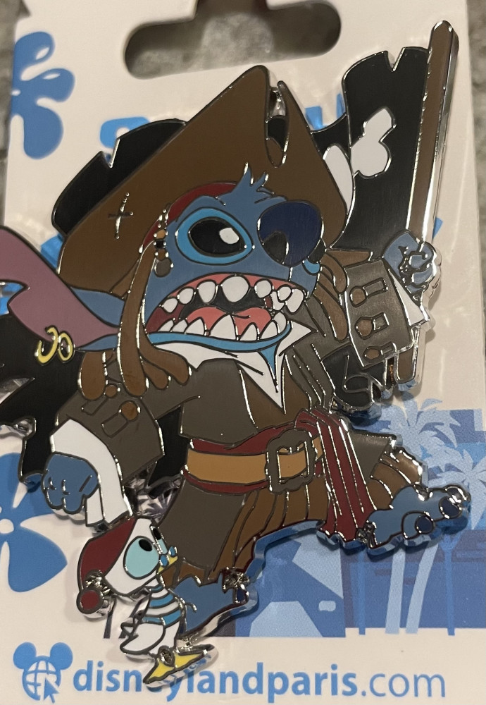 Stitch as characters - Stitch as a pirate | PIN 58355