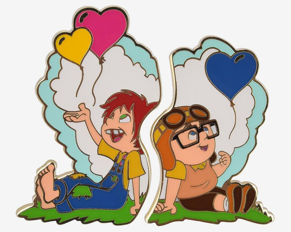 Carl & Ellie Cloud Pin Set - Full Set