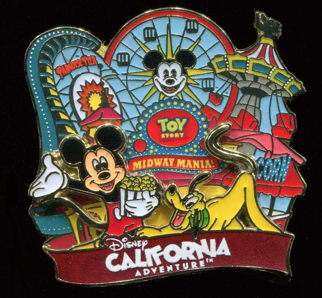 MICKY SHEEN / HAVE SWING WILL TRAVEL 深溝 Disney's California Adventure - Paradise Pier Attractions
