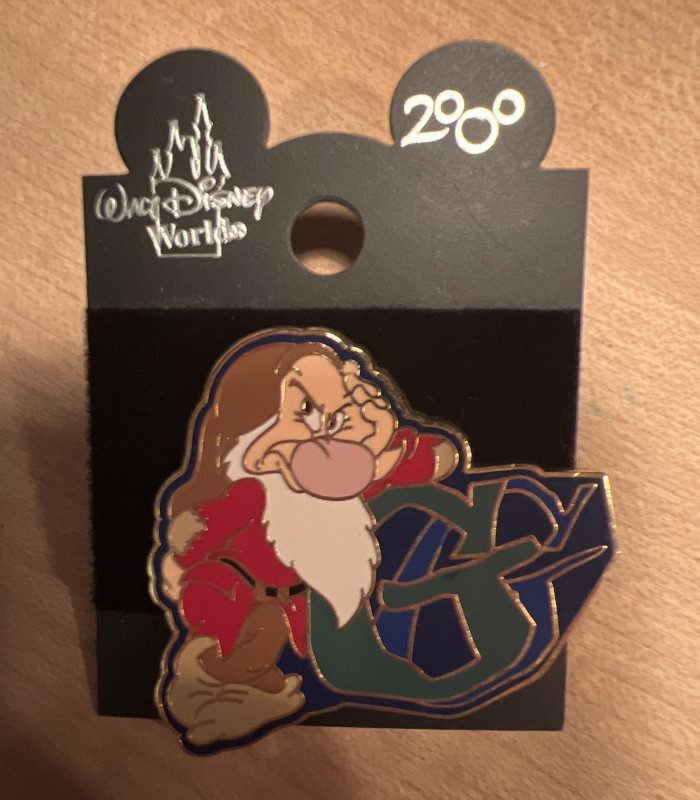 2000 Initial Series - Grumpy with G | PIN 58562