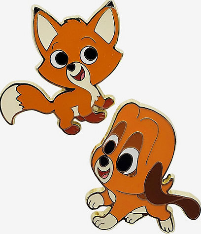 Fox and the Hound - Tod and Copper