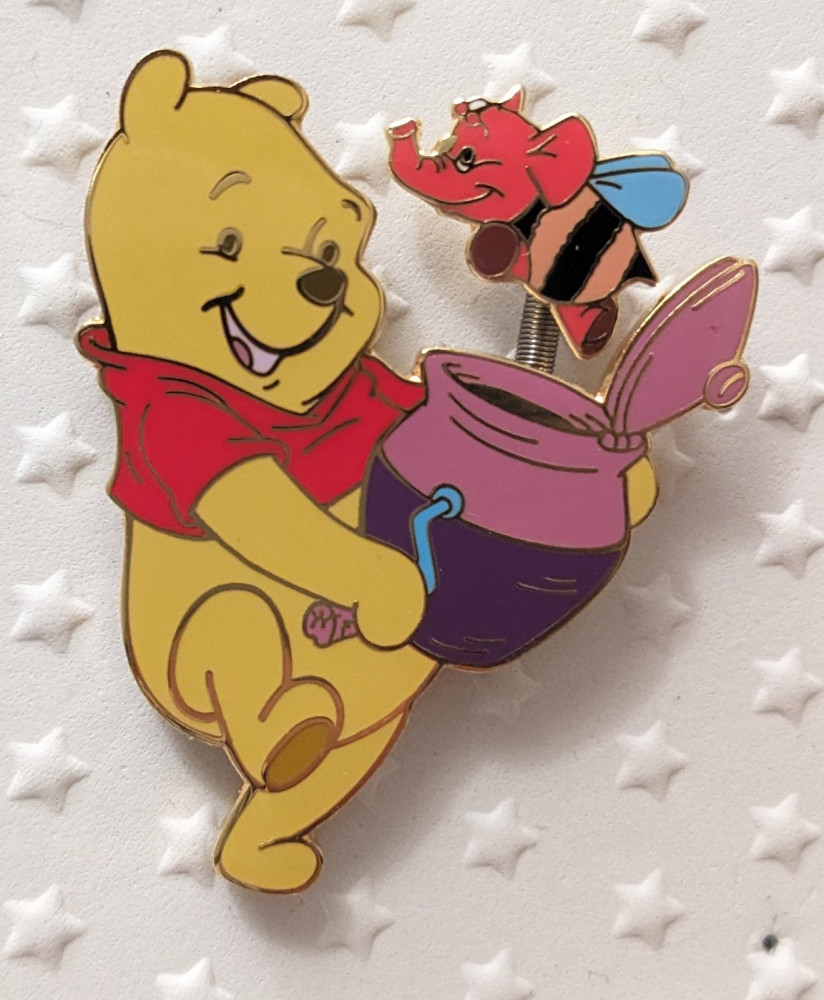 Cast Exclusive - Pooh with Heffalump Hunny Pot Jack-in-the-Box