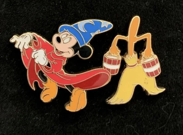 Dance Series - Sorcerer Mickey and Broom | PIN 58763