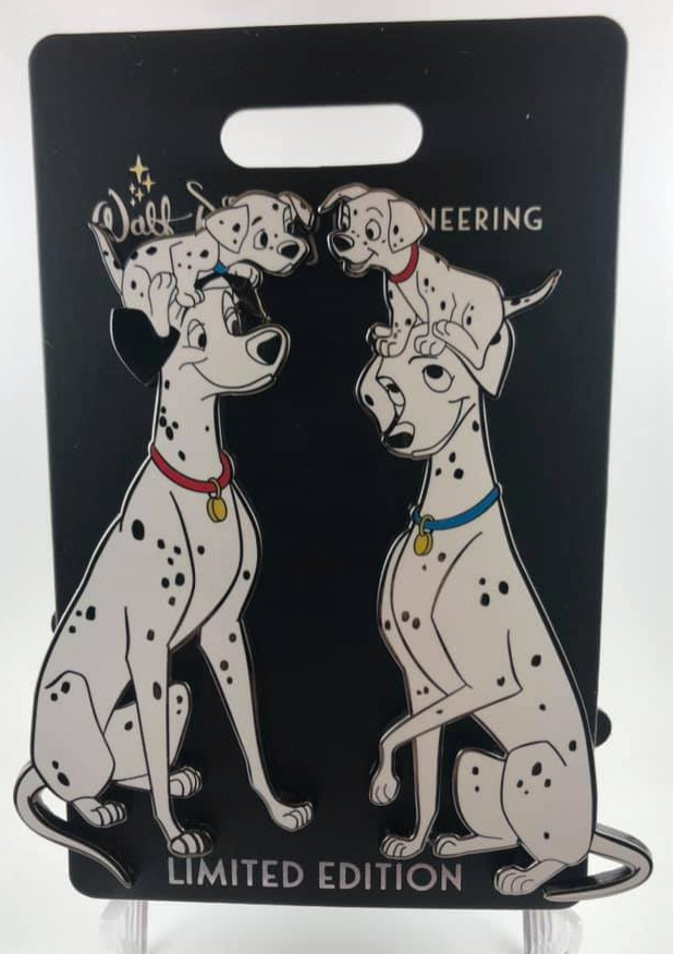 週末限定価格 WDI ディズニー 101 ダルメシアン ピンバッジ LE 限定