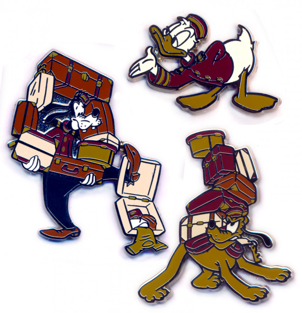 Tower of Terror Disney Pin Set