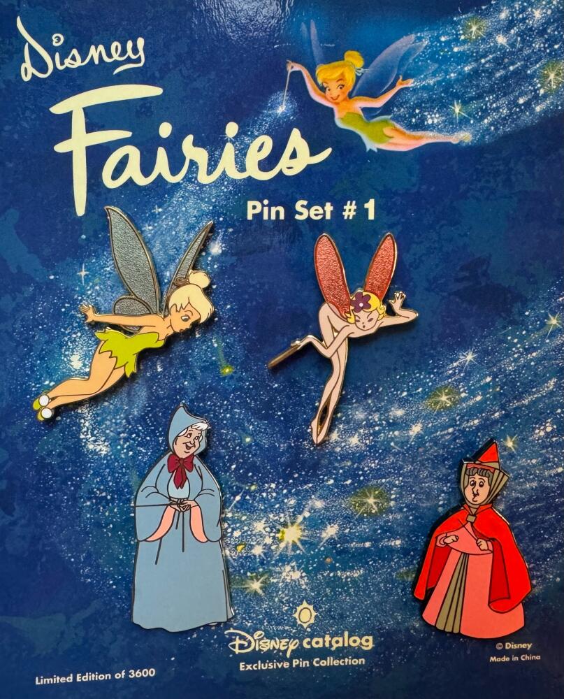 Disney Fairies - Pin Set 1 — Full Set