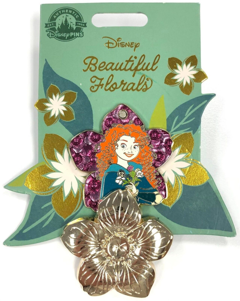 Beautiful Florals Disney Trading Pin Series | Pin & Pop
