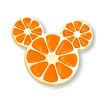 Mickey Mouse Fruit 4-pin set - Orange Mickey | PIN 59448