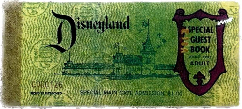 Dスペシャルカバー Passholder Exclusive - Disneyland Ticket Book Pin Set - Ticket