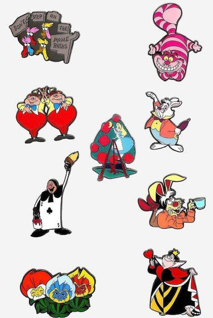 Loungefly - Alice in Wonderland Characters Mystery' Collection