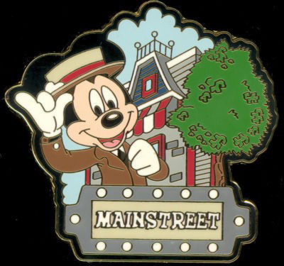 品多く Lands of the Magic Kingdom Series - Main Street U.S.A. 絵画