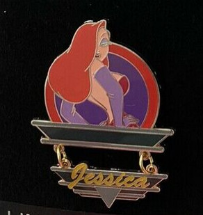 Character Logo Dangler Series - Jessica Rabbit | PIN 42335