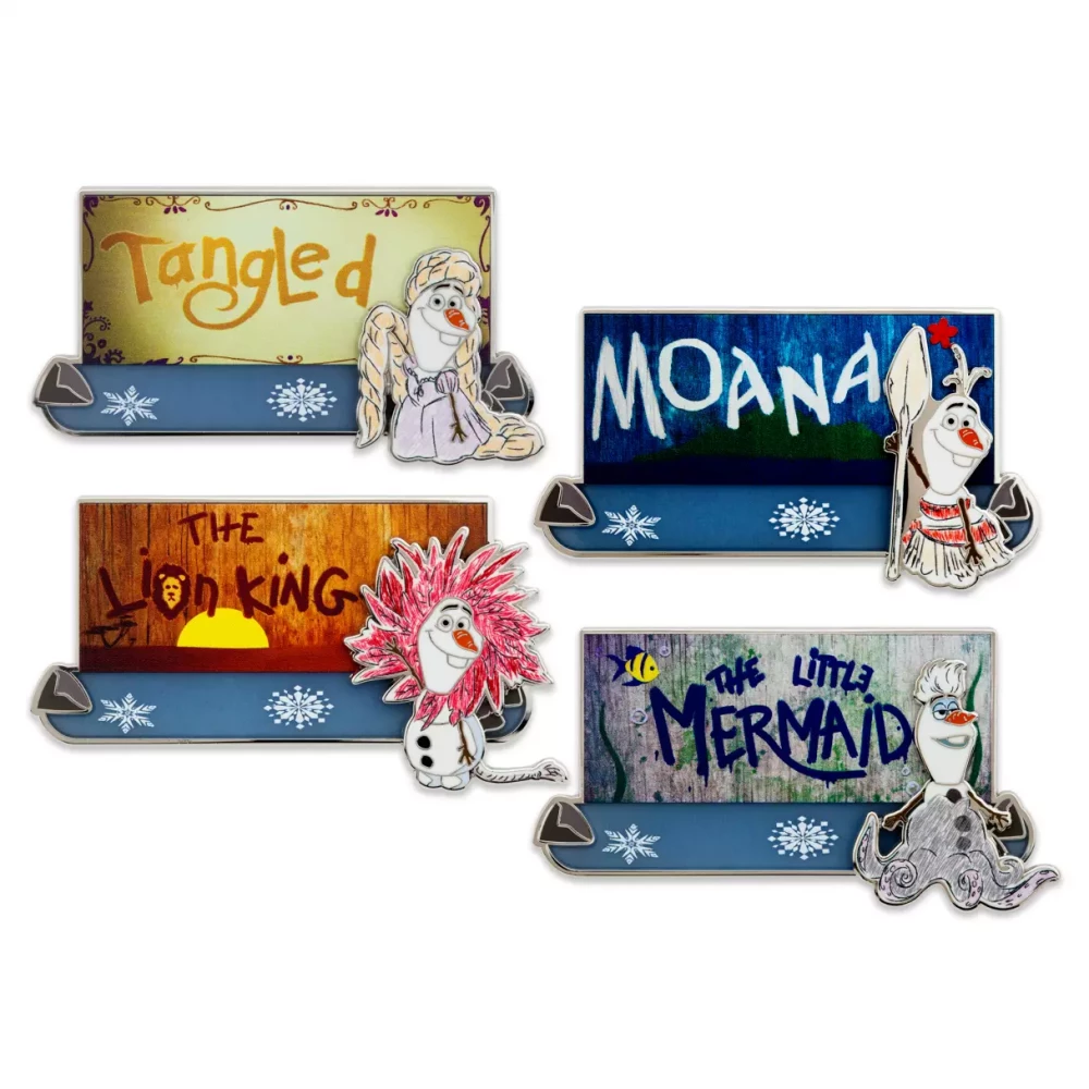 Olaf Pin Set