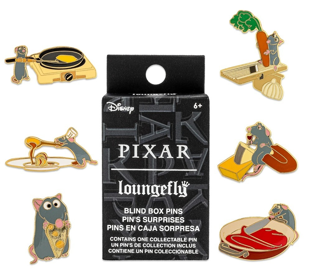 Loungefly - Pixar Ratatouille Blind Box Pin