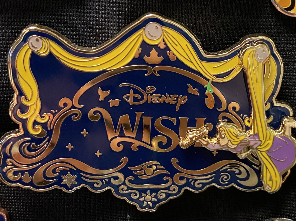 Disney Wish Cruise Ship - Rapunzel Swinging | PIN 61131