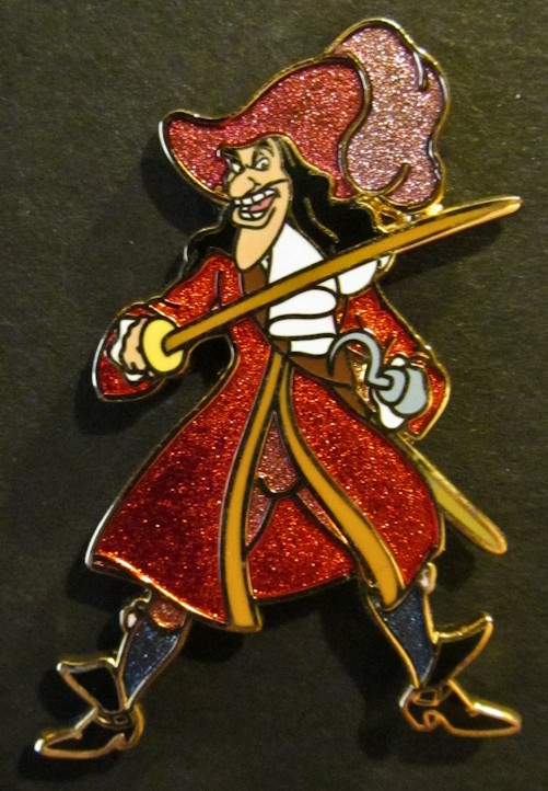 Disney's Greatest Villains Translucent Fill Series - Captain Hook | PIN ...