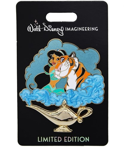 Aladdin 30th Anniversary - Magic Lamp Pin - Jasmine & Rajah | PIN