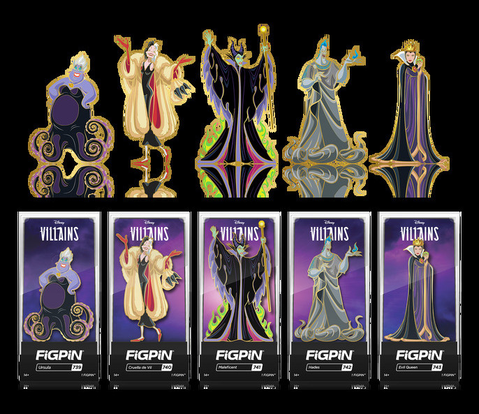 FiGPiN - Disney Villains Deluxe Box