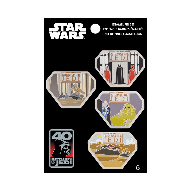 Return of the Jedi 4-Pack Pin Set