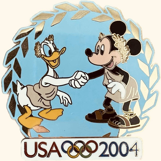 アメリカ代表 ディズニー 2004 アテネ USA Cast Exclusive Pin : Kayak (Mickey) ピンバッチ ピンズ Disney アメリカ代表 ディズニー 2004 アテネ?USA Cast Exclusive Pin : Chip
